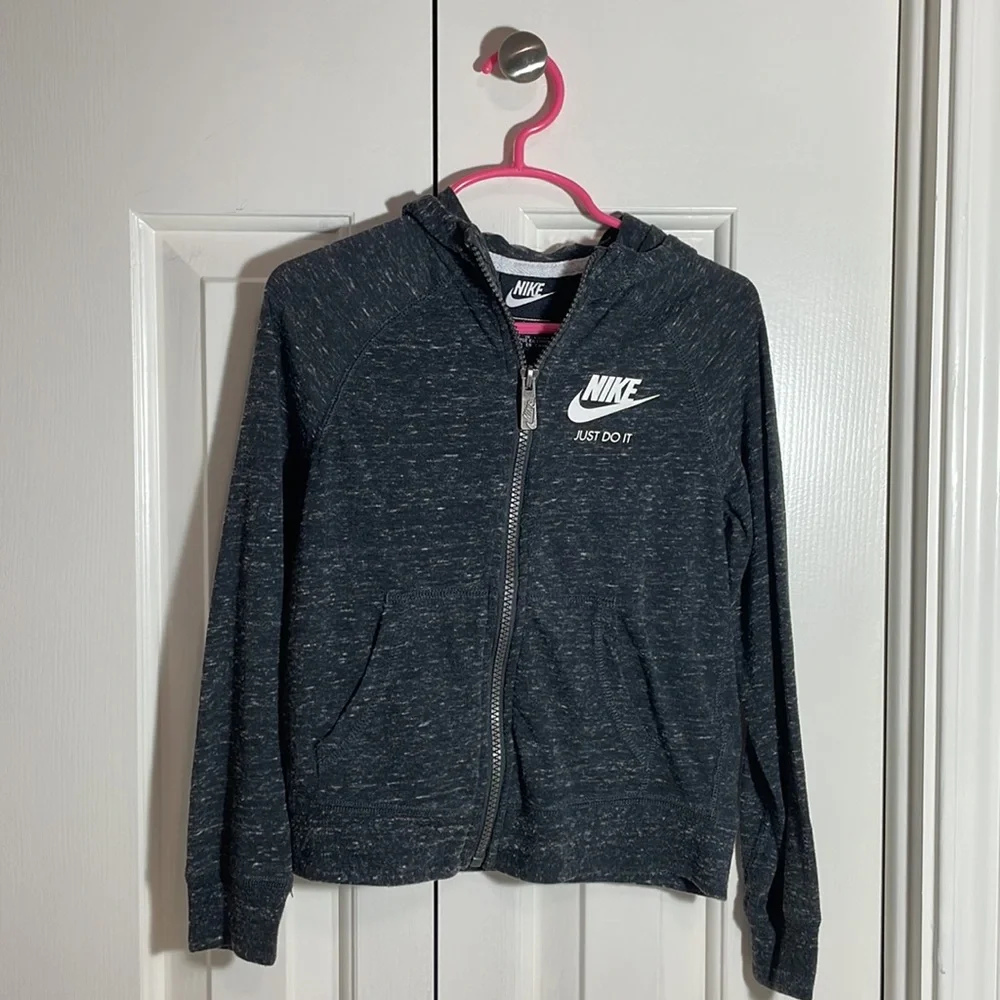Nike Sportswear Vintage Full Zip Little Kids' (Girls') Hoodie Sz 6x
